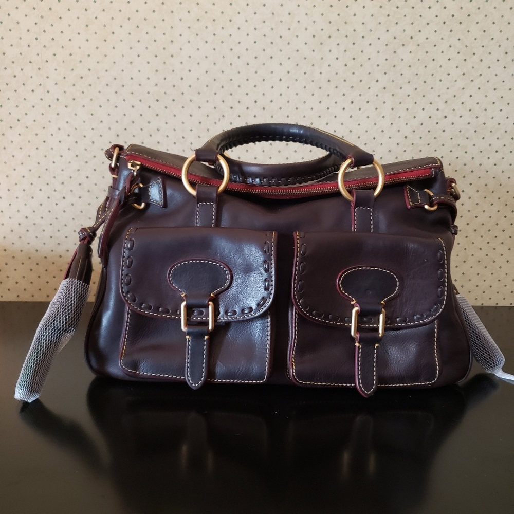 Dooney and Bourke Satchel with Pockets Tmoro